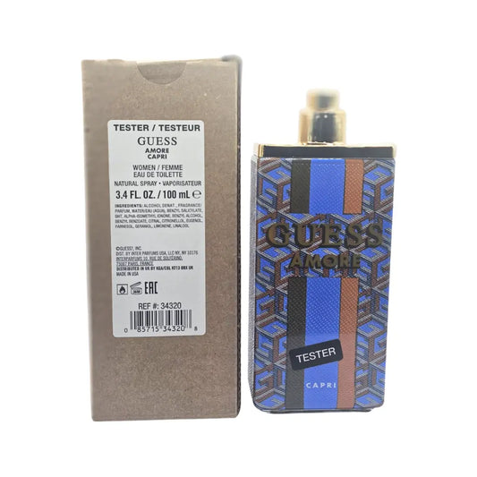 Guess Amore Capri Women Eau de Toilette Spray 100ml Tester Guess