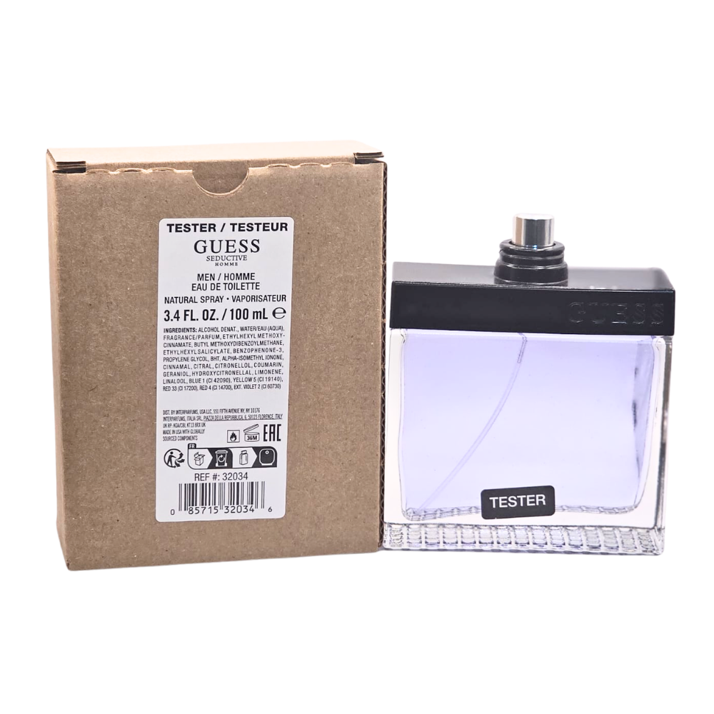 Guess Seductive for Men Eau de Toilette Spray 100ml Tester Guess