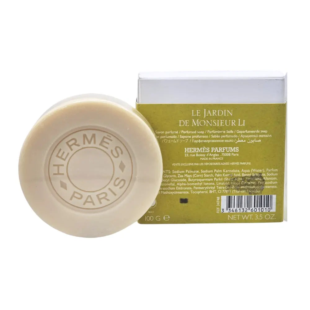 Hermes Le Jardin de Monsieur Li Perfumed Soap 100g Damaged Box Hermes