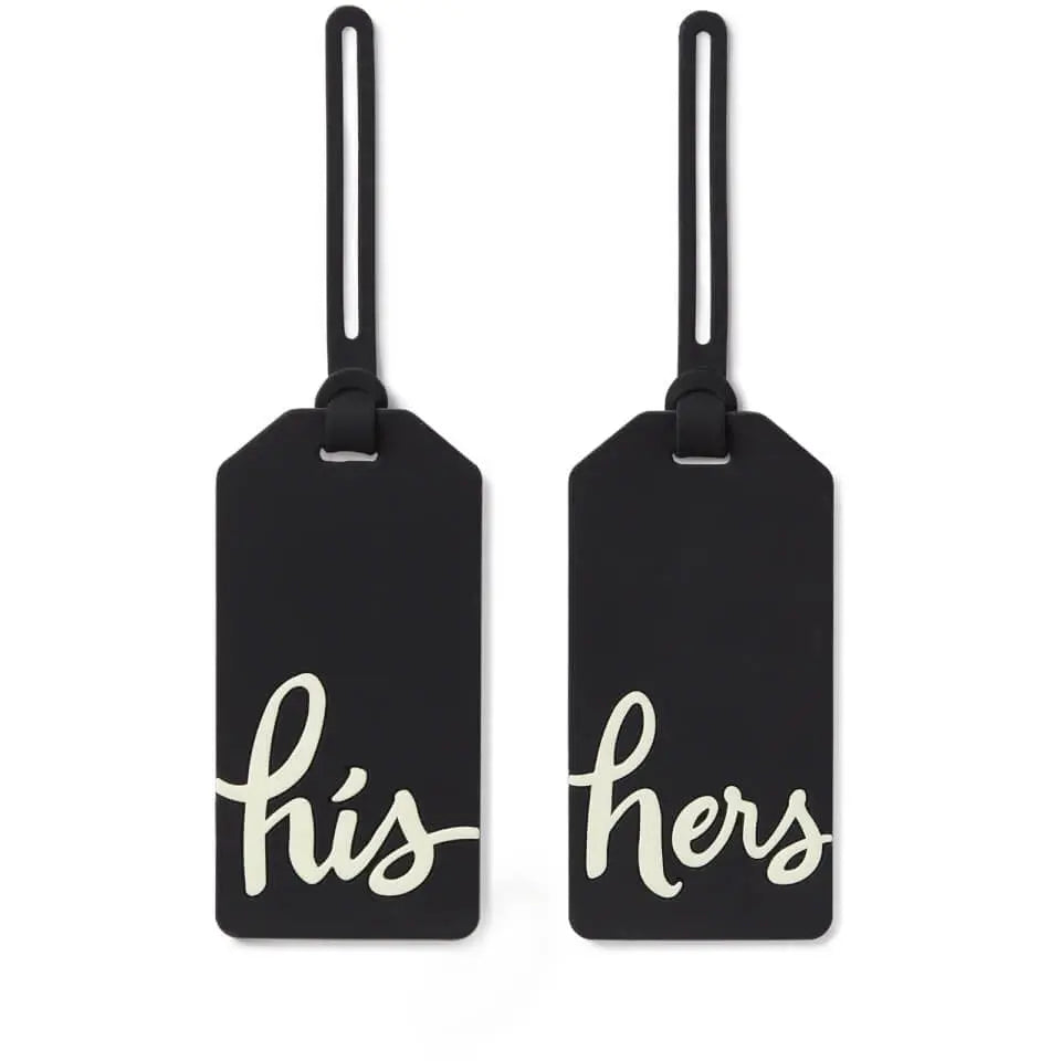 Kate spade his and hers luggage tags on sale