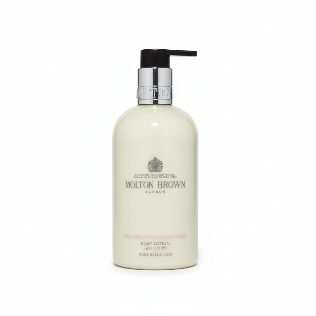 Molton Brown Delicious Rhubarb & Rose Body Lotion 300ml The Beauty Store