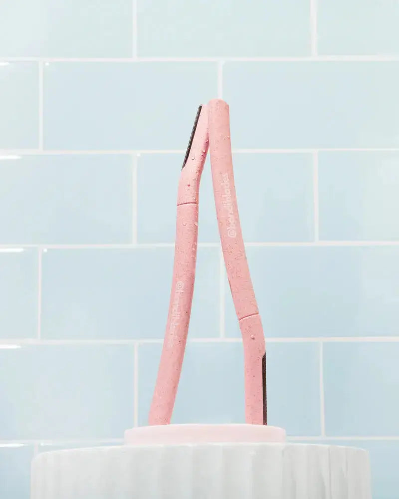 Bondi Blades Dermaplaning Razors 3 Pack Remove Peach Fuzz/Dead Skin for Glowing Skin