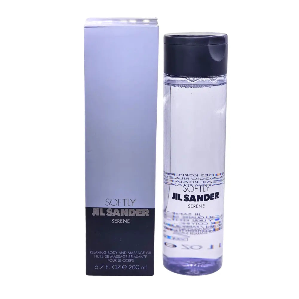 Jil Sander Softly Serene Relaxing Body and Massage Oil 200ml Jil Sander
