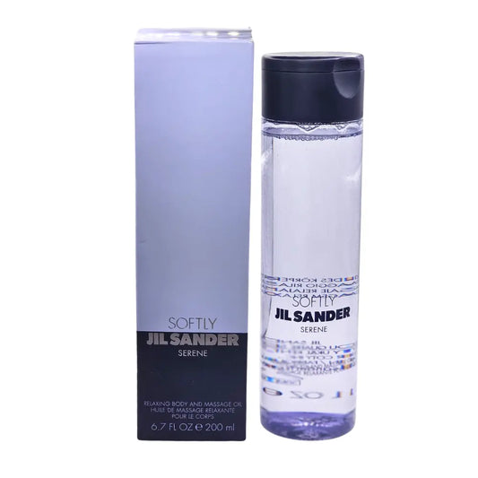 Jil Sander Softly Serene Relaxing Body and Massage Oil 200ml Jil Sander