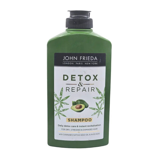John Frieda Detox & Repair Shampoo for Dry & Damaged Hair 250ml