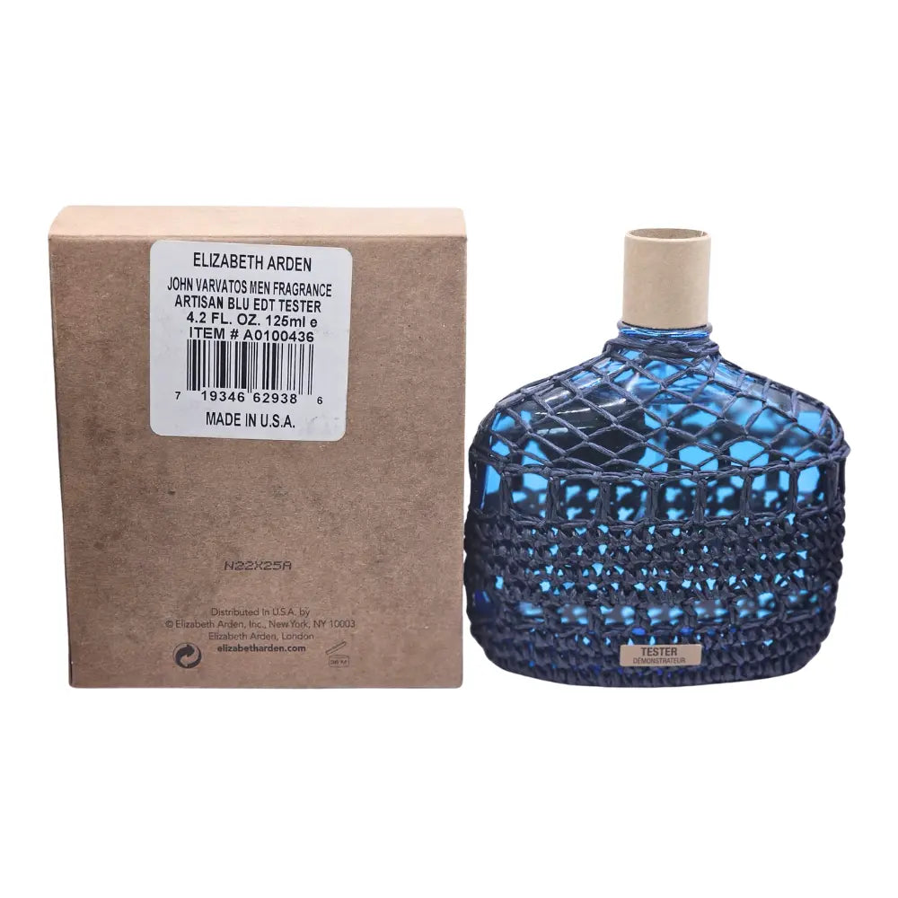 John Varvatos Artisan Blu Eau de Toilette Spray 125ml Tester John Varvatos