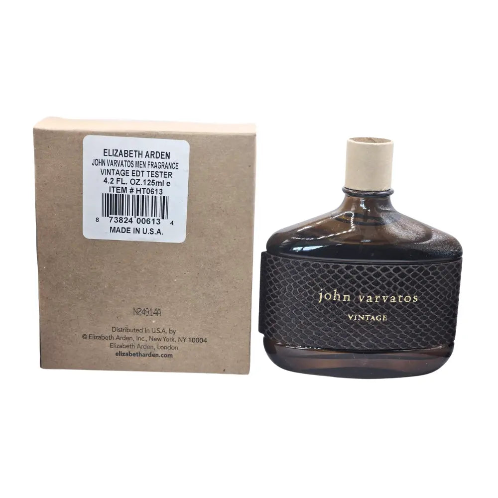 John Varvatos Vintage Eau de Toilette Spray 125ml Tester John Varvatos