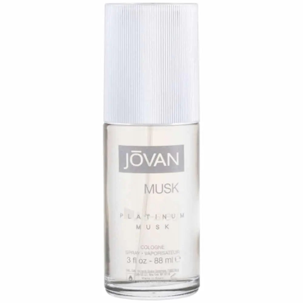 Jovan Platinum Musk for Men Cologne Spray 88ml