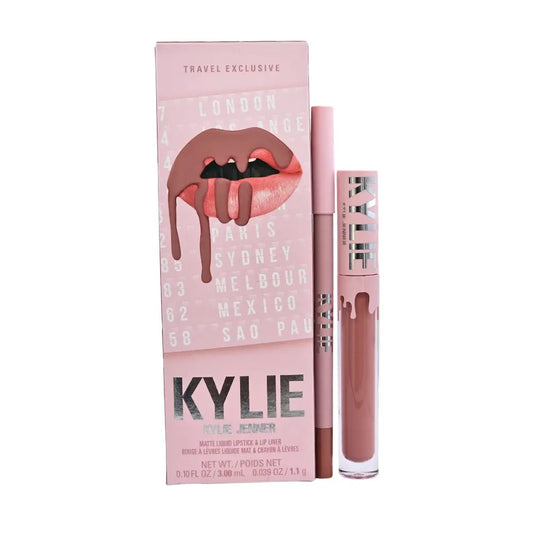 Kylie by Kylie Jenner Matte Liquid Lipstick & Lip Liner - 354 Until Further Notice Kylie Jenner