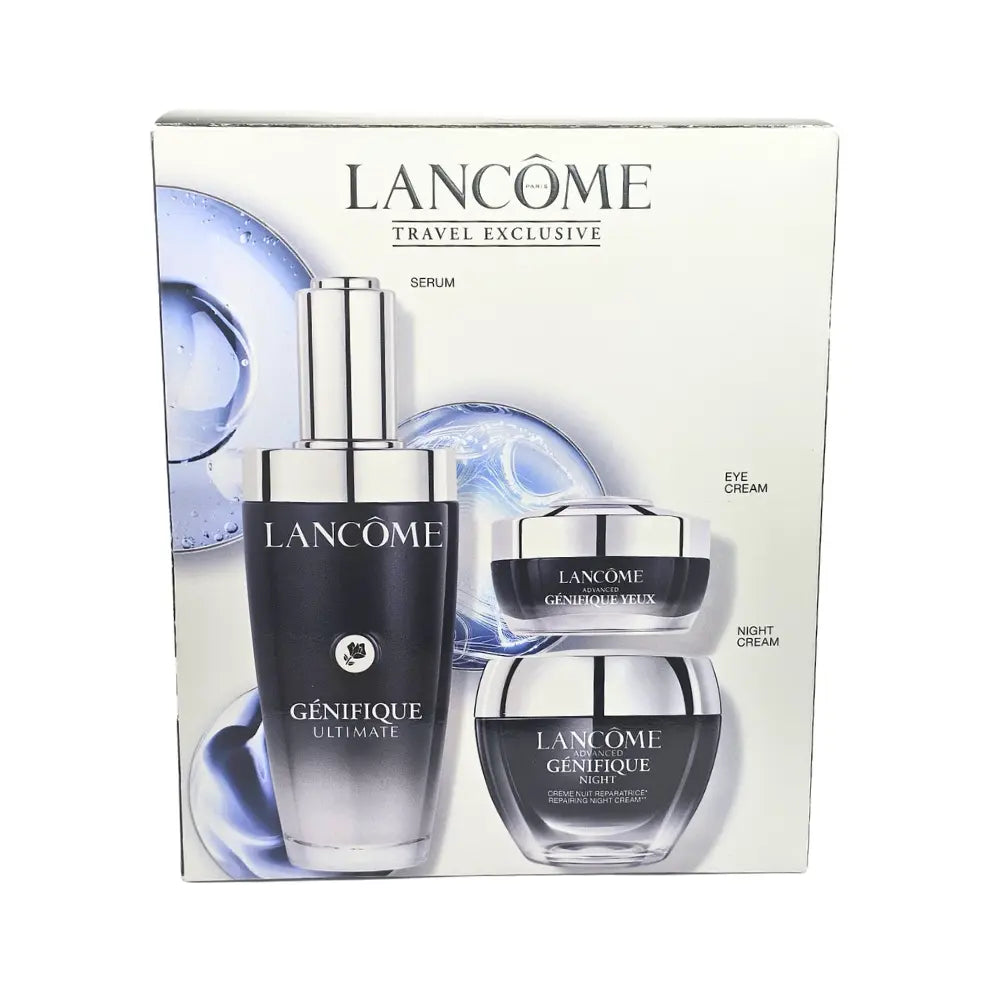 Lancome Genifique Repairing and Firming Gift Set Serum 100ml + Eye Cream 15ml + Night Cream 50ml Lancome