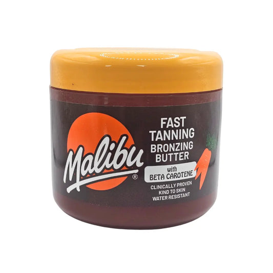 Malibu Fast Tanning Bronzing Body Butter with Beta Carotene 300ml Malibu