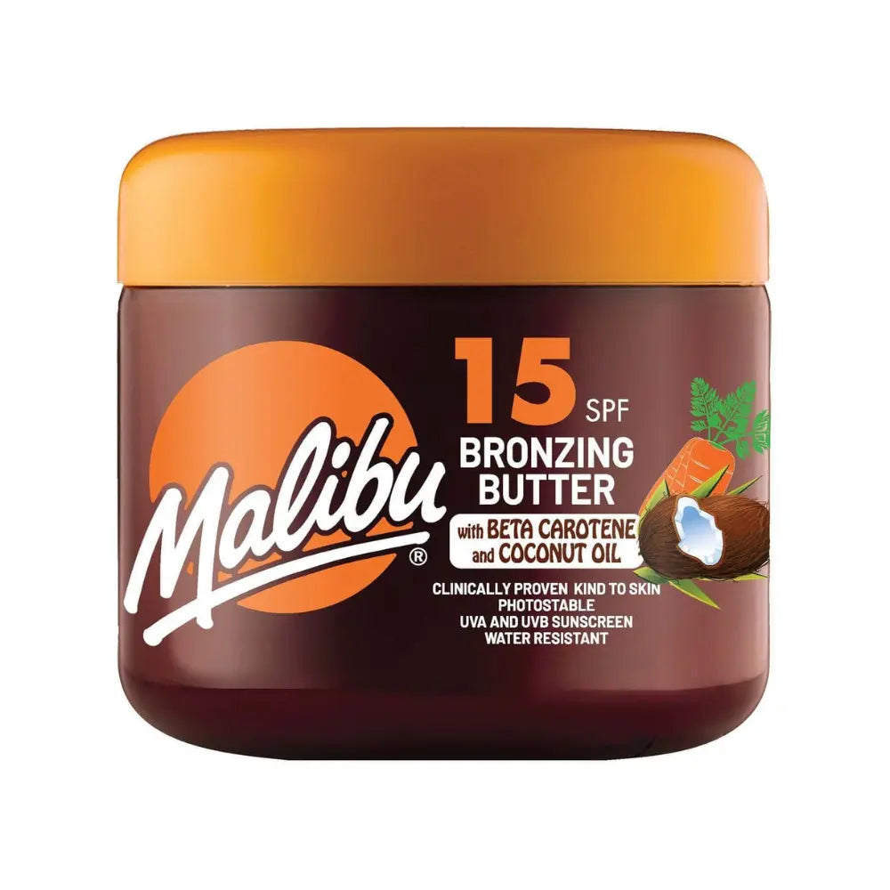 Malibu Sun SPF 15 Bronzing Body Butter with Beta Carotene 300ml Malibu