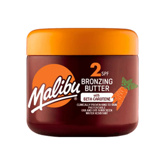 Malibu Sun SPF 2 Bronzing Body Butter with Beta Carotene 300ml Malibu