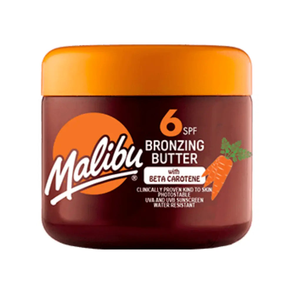 Malibu Sun SPF 6 Bronzing Body Butter with Beta Carotene 300ml Malibu