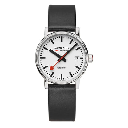 Mondaine Watch MSE.35610.LB EVO2 Automatic 35mm Sapphire Glass Swiss Made