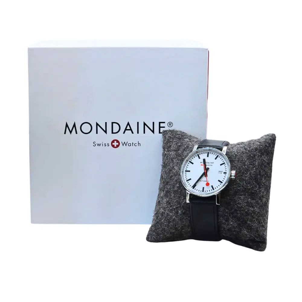 Mondaine Watch MSE.35610.LB EVO2 Automatic 35mm Sapphire Glass Swiss Made