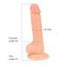 Loving Joy Realistic Dildo with Balls and Suction Cup 6 inch Loving Joy