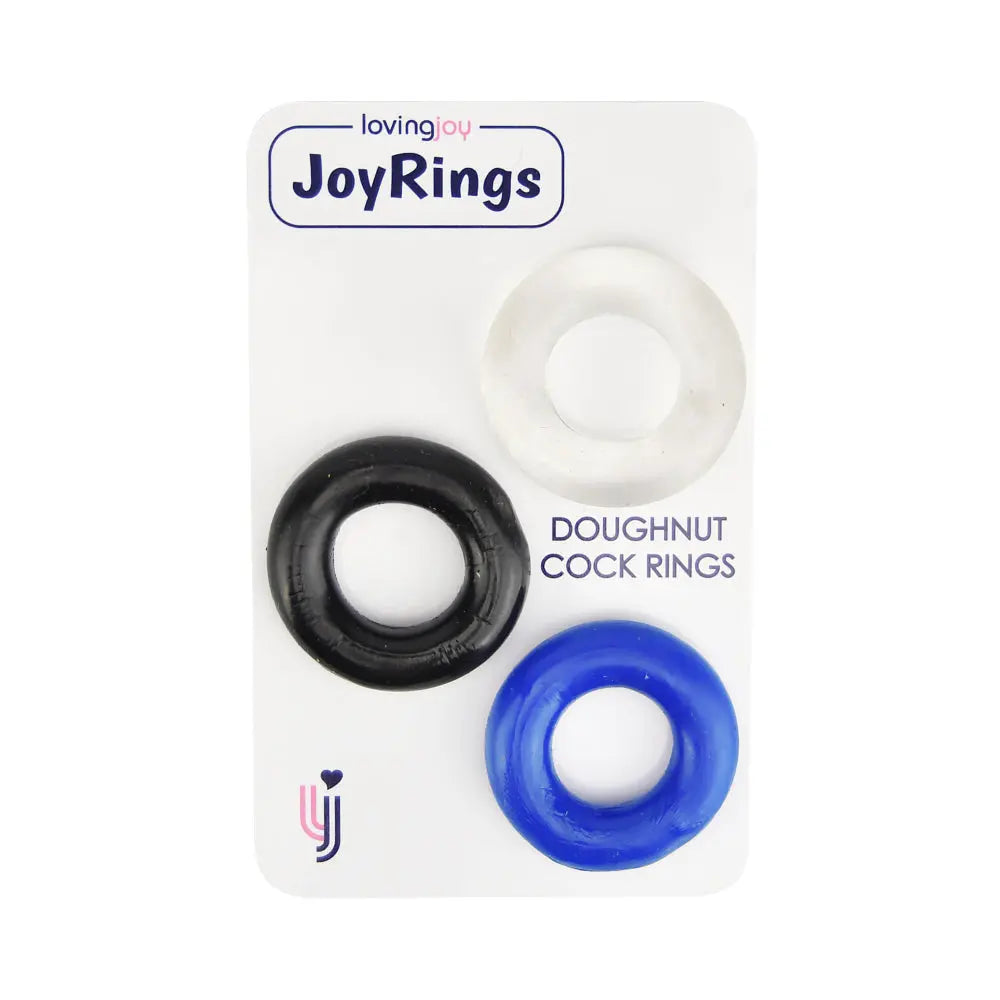 JoyRings Doughnut Cock Rings (3 Pack) JoyRings