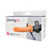 Loving Joy 8 Inch Vibrating Hollow Strap On Vanilla Loving Joy