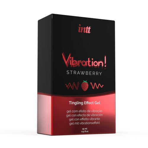 Intt Vibration Strawberry Flavour Liquid Vibrator Intt