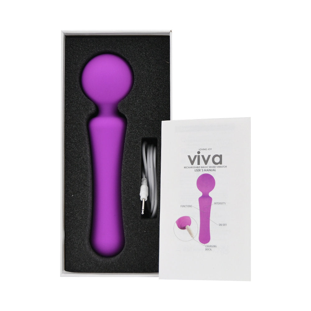 Loving Joy VIVA 20 Function Magic Wand Vibrator Loving Joy