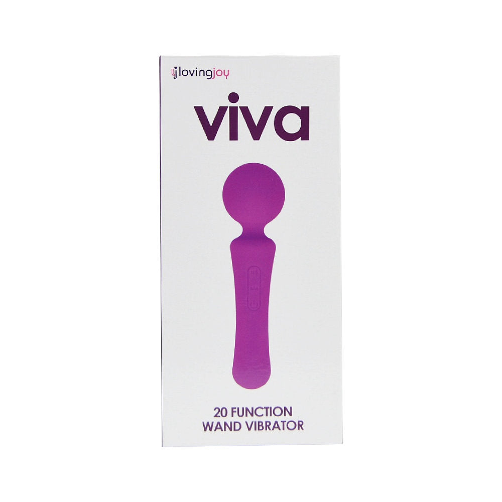 Loving Joy VIVA 20 Function Magic Wand Vibrator Loving Joy