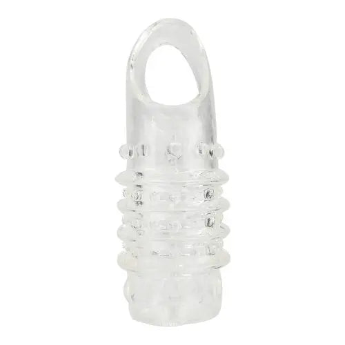 Rev-Sleeves Textured Penis Sleeve with Ball Loop REV