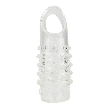 Rev-Sleeves Textured Penis Sleeve with Ball Loop REV