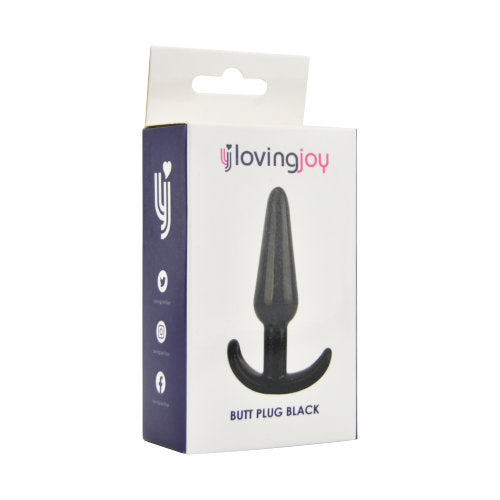 Loving Joy Butt Plug Black Loving Joy