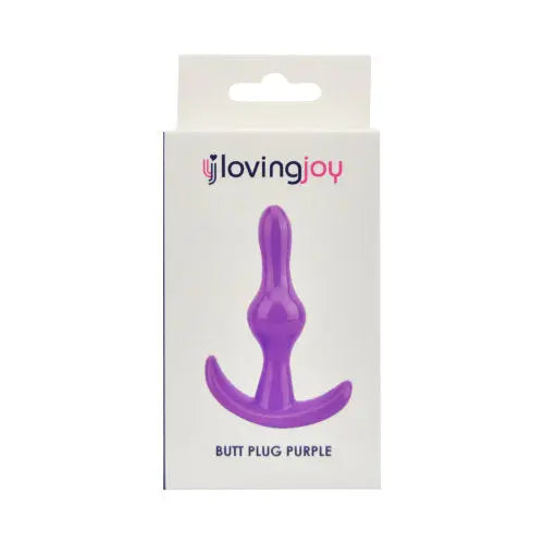 Loving Joy Butt Plug Purple Loving Joy