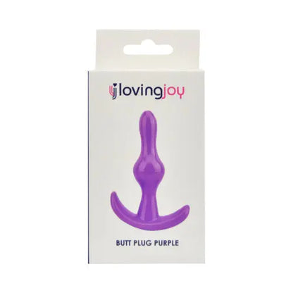 Loving Joy Butt Plug Purple Loving Joy