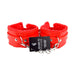 Bound to Please Furry Plush Wrist Cuffs Red Bound to Please