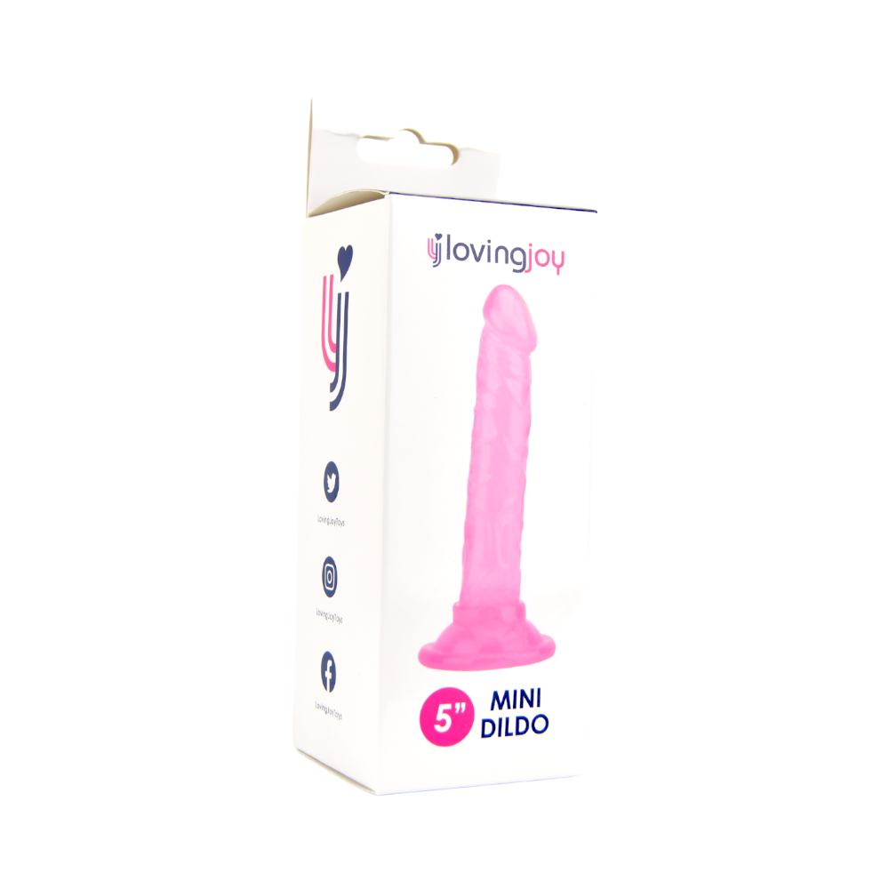 Loving Joy 5 Inch Beginners Dildo Pink Loving Joy