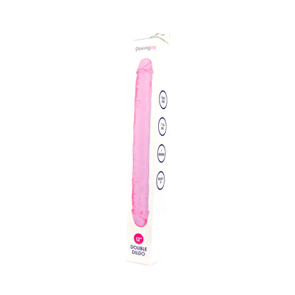 Loving Joy 12 Inch Double Dildo Pink Loving Joy