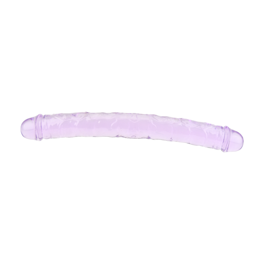 Loving Joy 12 Inch Double Dildo Purple Loving Joy