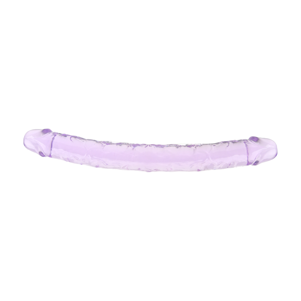 Loving Joy 12 Inch Double Dildo Purple Loving Joy