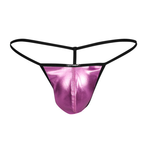 C4M G-String Pink Skai Medium