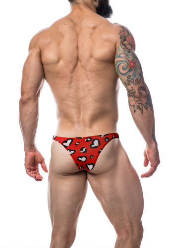 C4M Brazilian Brief Hearts Small Cut 4 Men