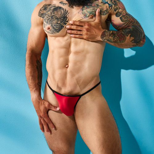 C4M Briefkini Red Medium Cut 4 Men