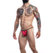 C4M Briefkini Red Large Cut 4 Men