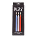 Bound to Play. Hot Wax Candles (3 Pack) Bound to Play