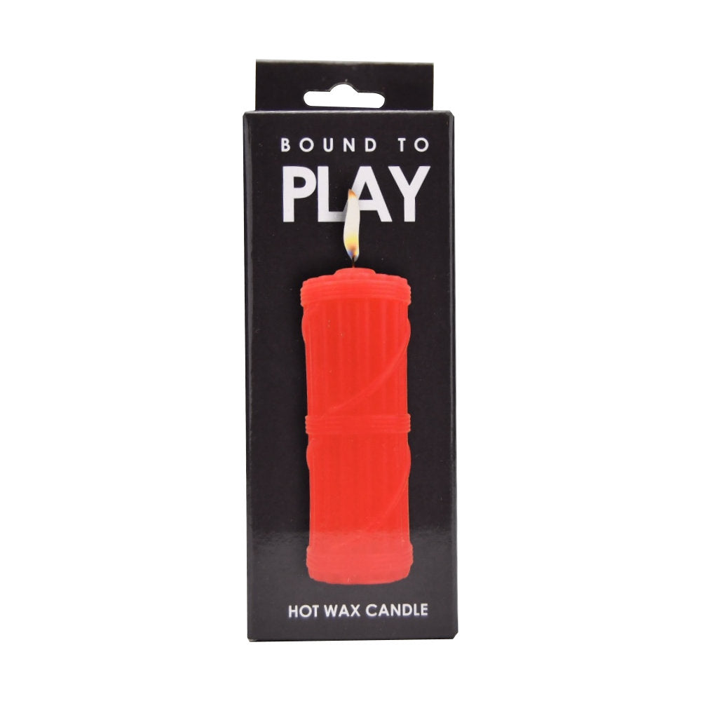 Bound to Play. Hot Wax Candle Red Bound to Play