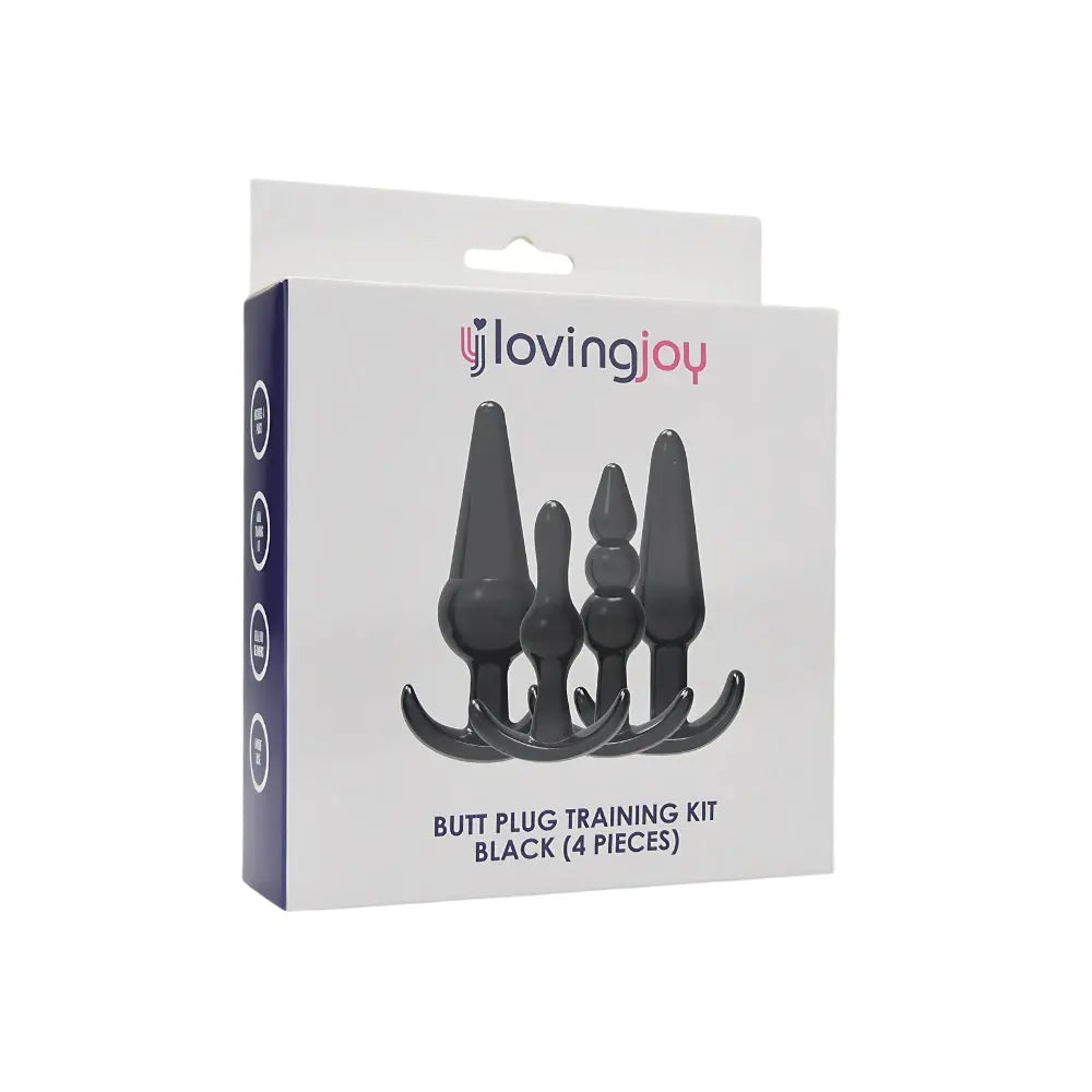 Loving Joy Butt Plug Training Kit Black - The Beauty Store Loving Joy Butt Plug Training Kit Black - The Beauty Store