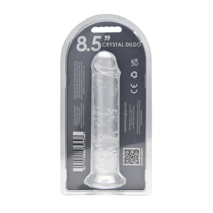 Loving Joy 8.5 Inch Suction Cup Dildo Clear Loving Joy