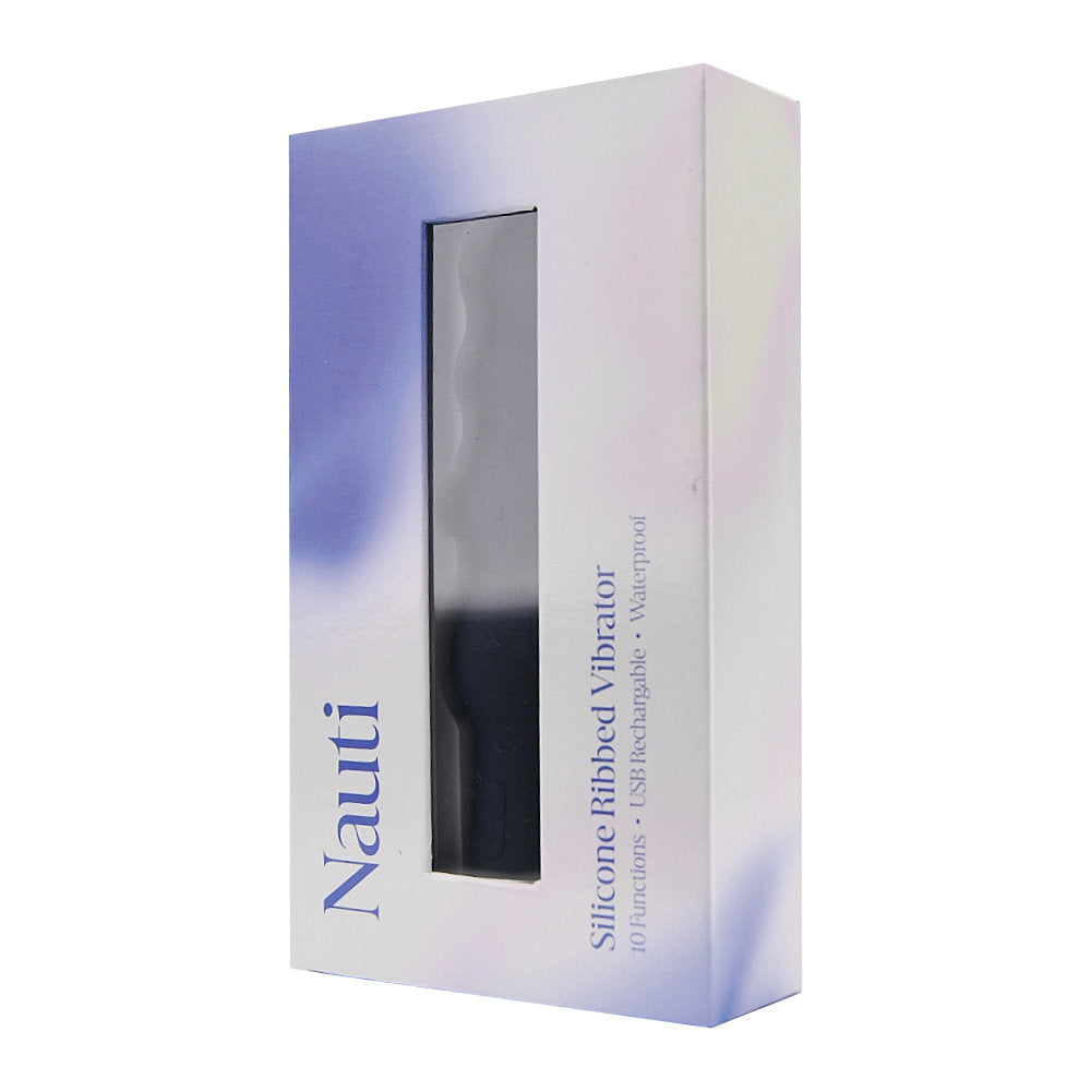 Nauti Silicone Ribbed Vibrator NAUTI