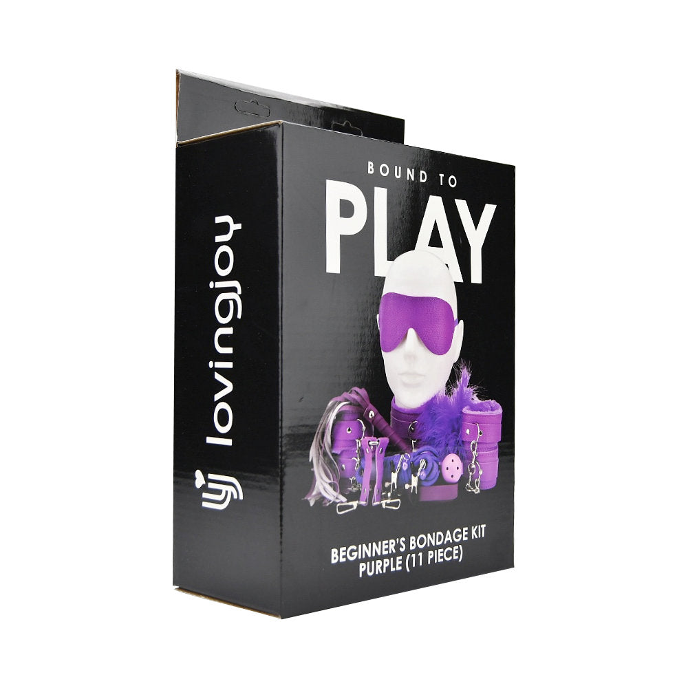 Bound to Play Bondage Kit Purple (11 Piece) Bound to Play