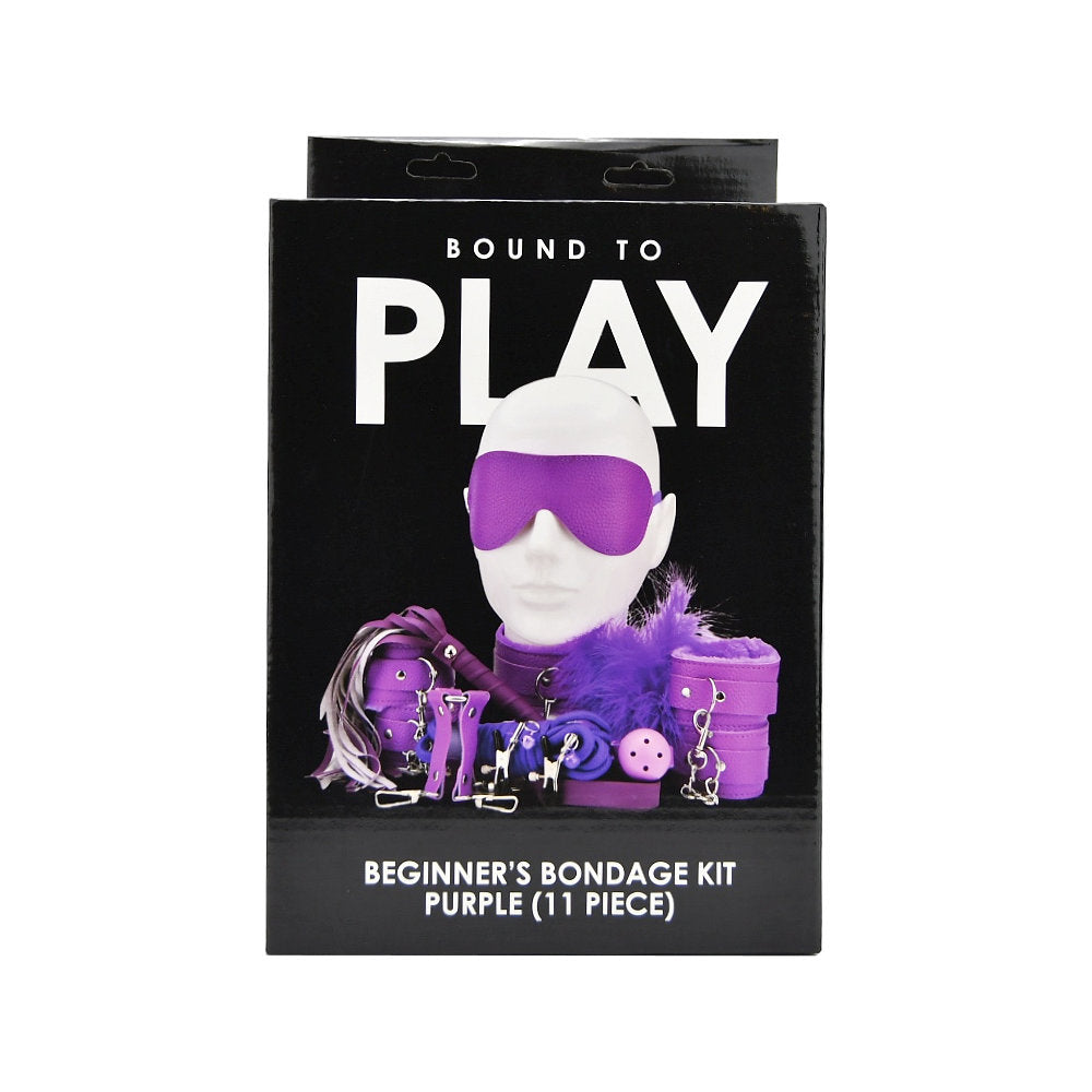 Bound to Play Bondage Kit Purple (11 Piece) Bound to Play