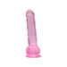 Loving Joy 7 Inch Dildo with Balls Pink Loving Joy