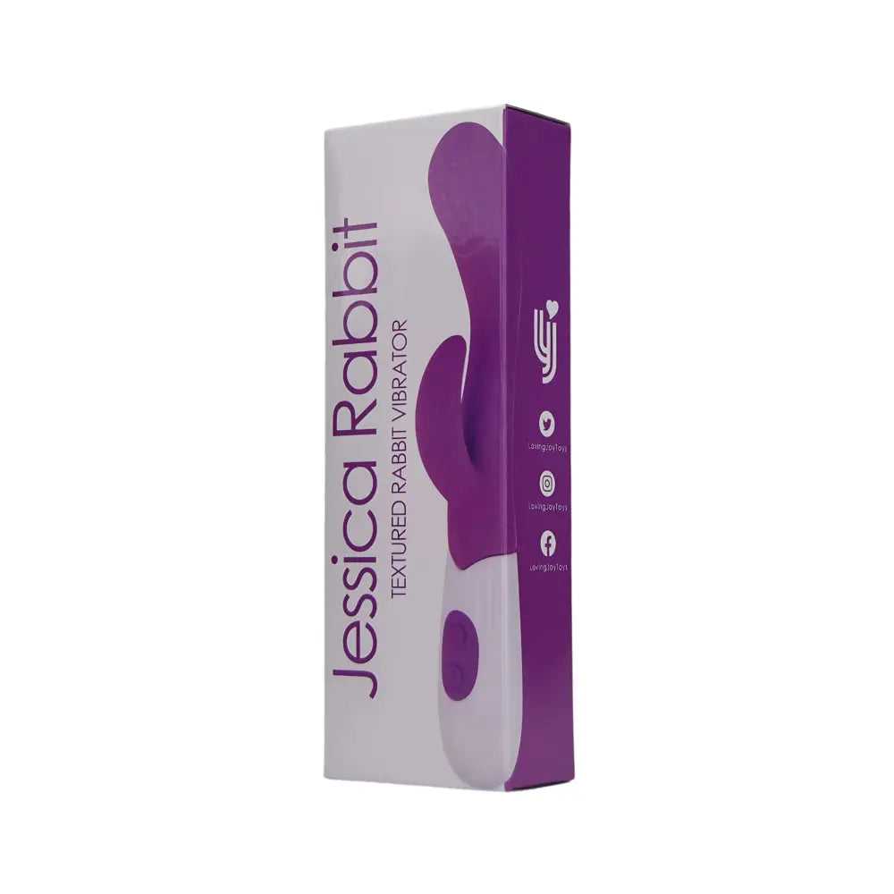 Jessica Rabbit Textured Rabbit Vibrator Loving Joy