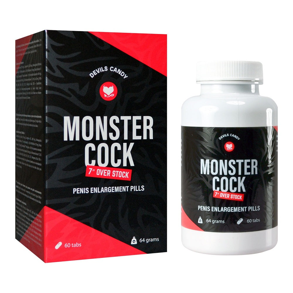 Devils Candy Monster Cock Penis Enlargement Pills (60 Pack) Morningstar Pharma